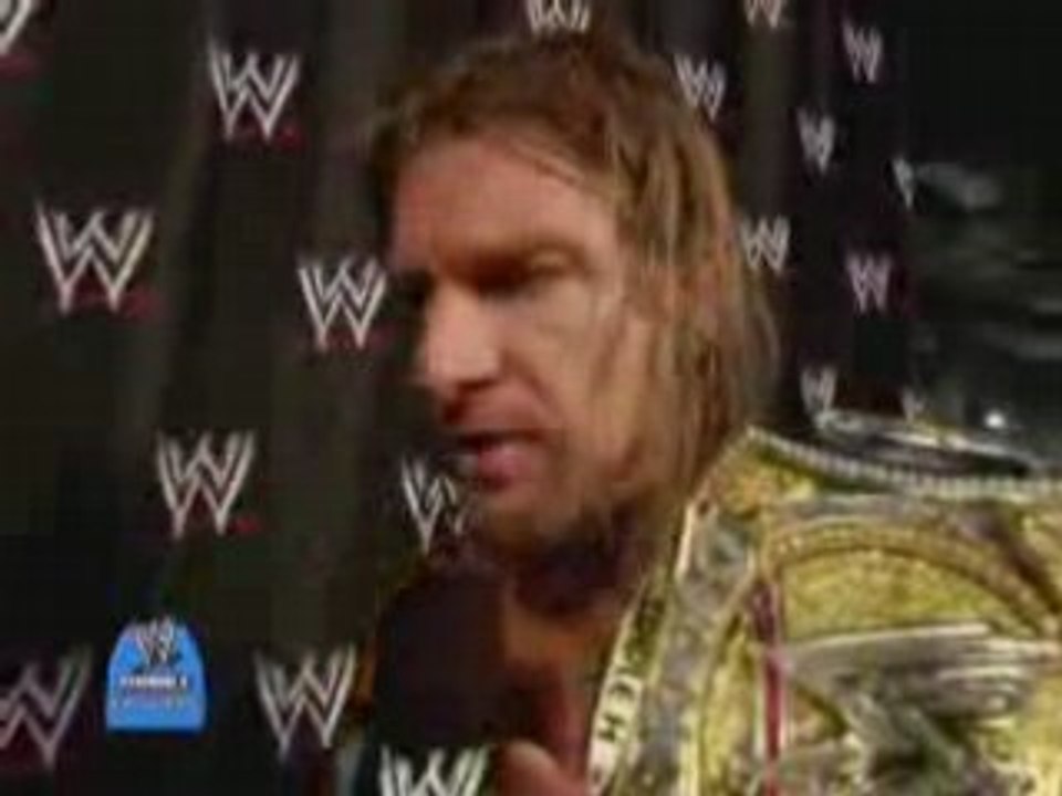 Eve talks with Triple H about winning the WWE Title