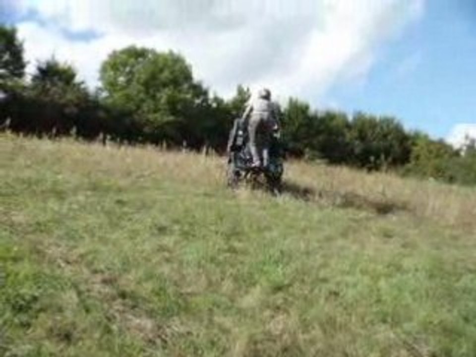 trop facile le weeling en quad