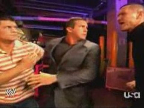 RAW Randy Orton with Ted DiBiase & Cody Rhodes