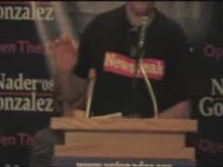 Jello Biafra on Hemp/Marijuana Prohibition at DNC 2008