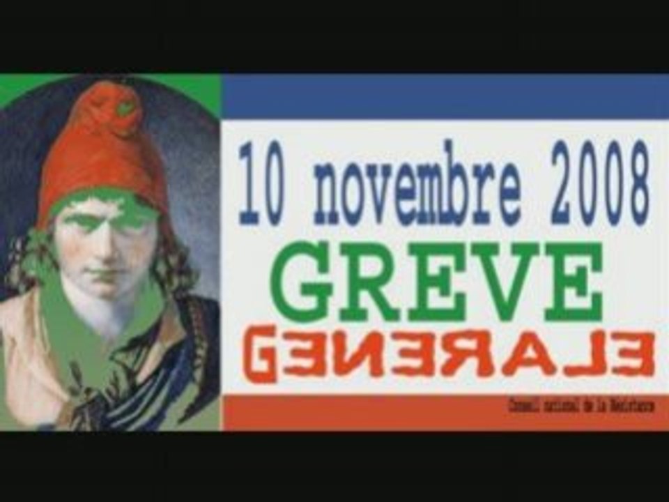 La greve du 10 novembre 2008