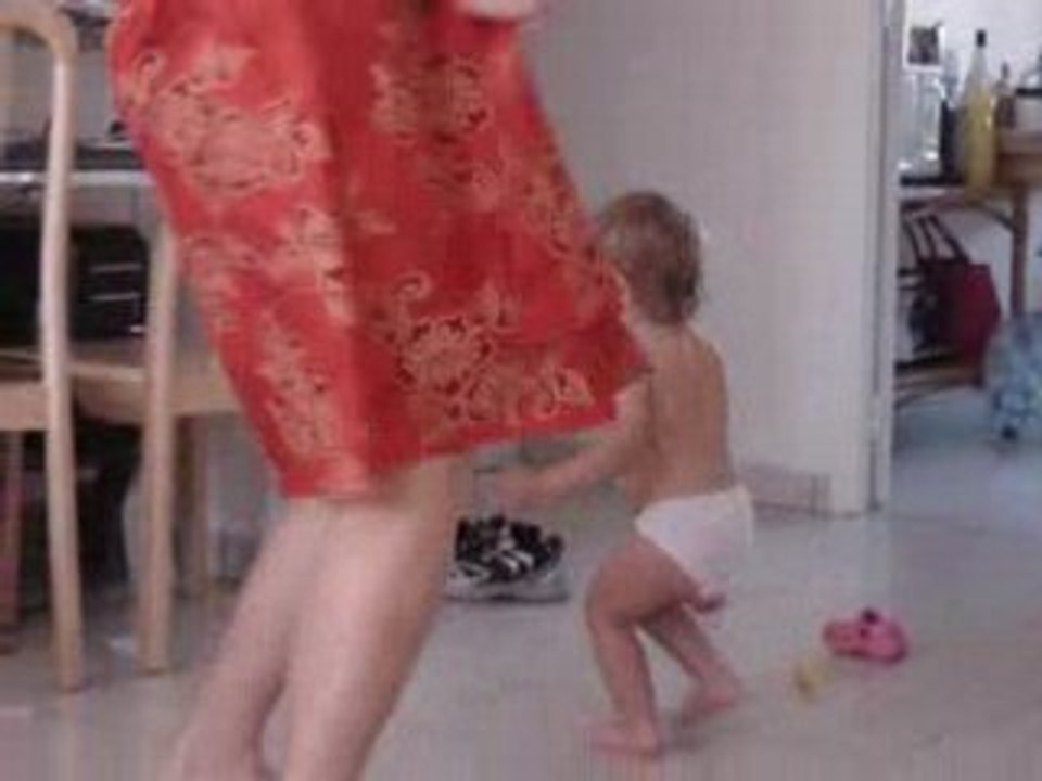 Avec maman, on fait les folles!!!!!