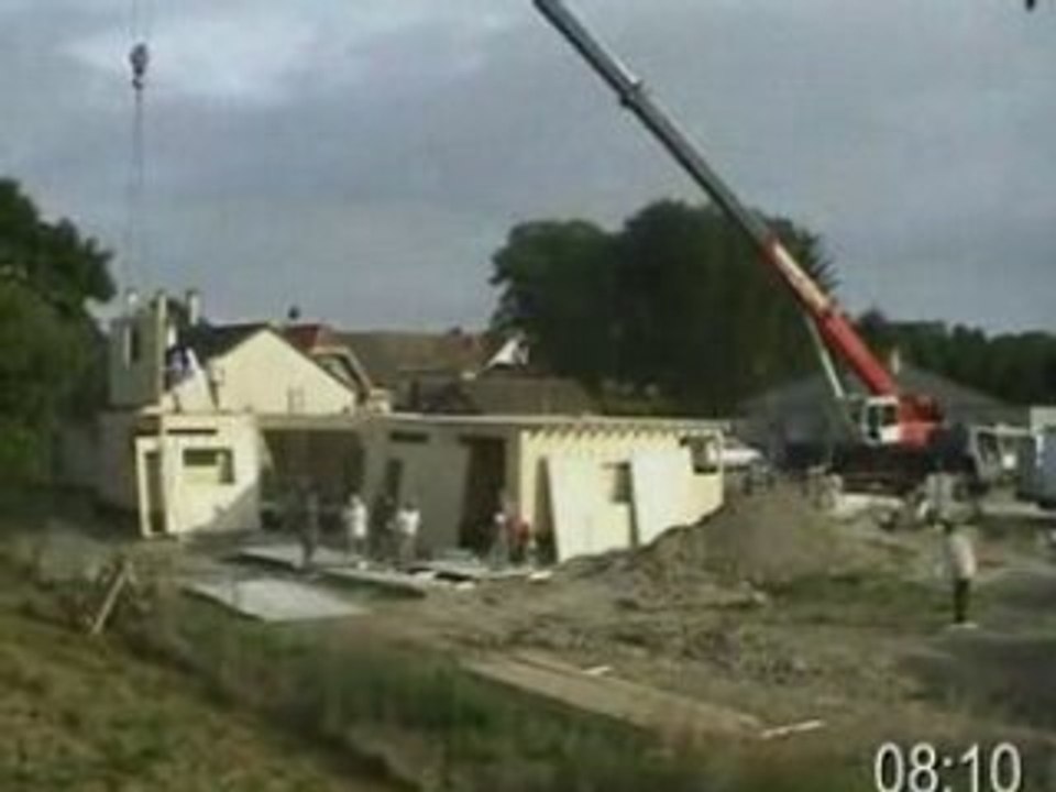 Construction de notre maison en bois