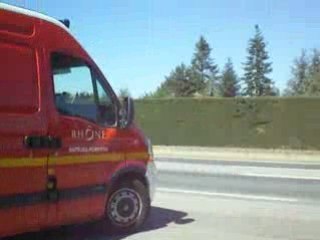 départ vsav pendant portes ouvertes