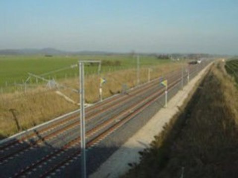 record de vitesse du TGV 574,8km/h lors des tests