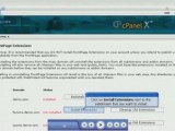 How install/uninstall Frontpage extensions CPANEL