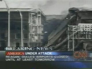 911 - Pentagon - CNN Reporter  Plane Hit Pentagon (AIRED 1X)