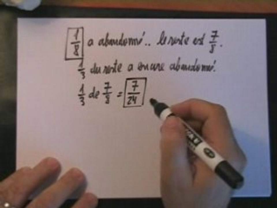23. Vélos et fractions en 3ème