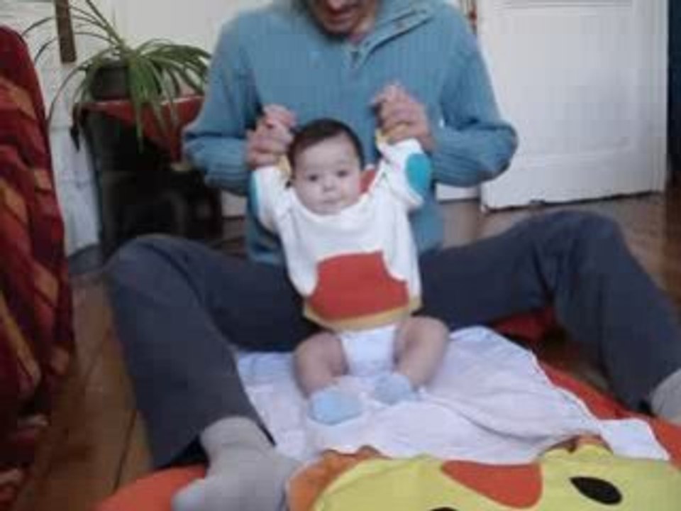 Joel fait la gym