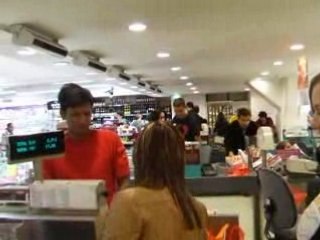 Pomtam fait les courses.