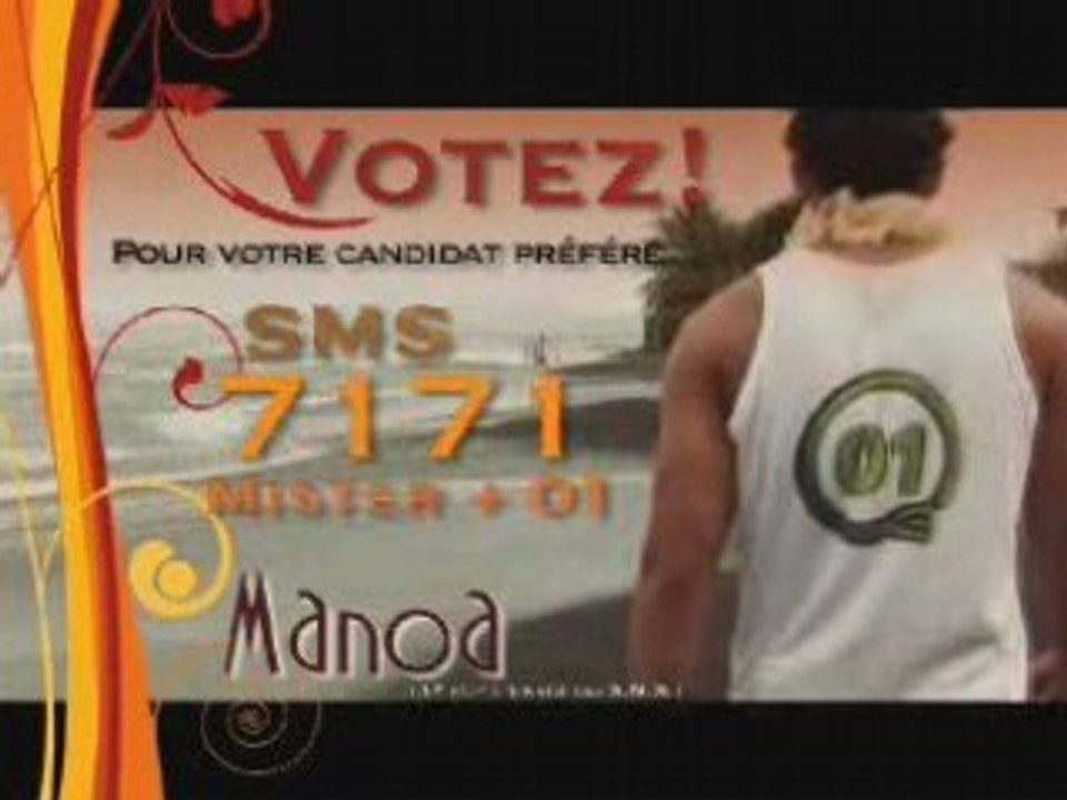 Mister Tahiti 2008 -N°01- Manoa