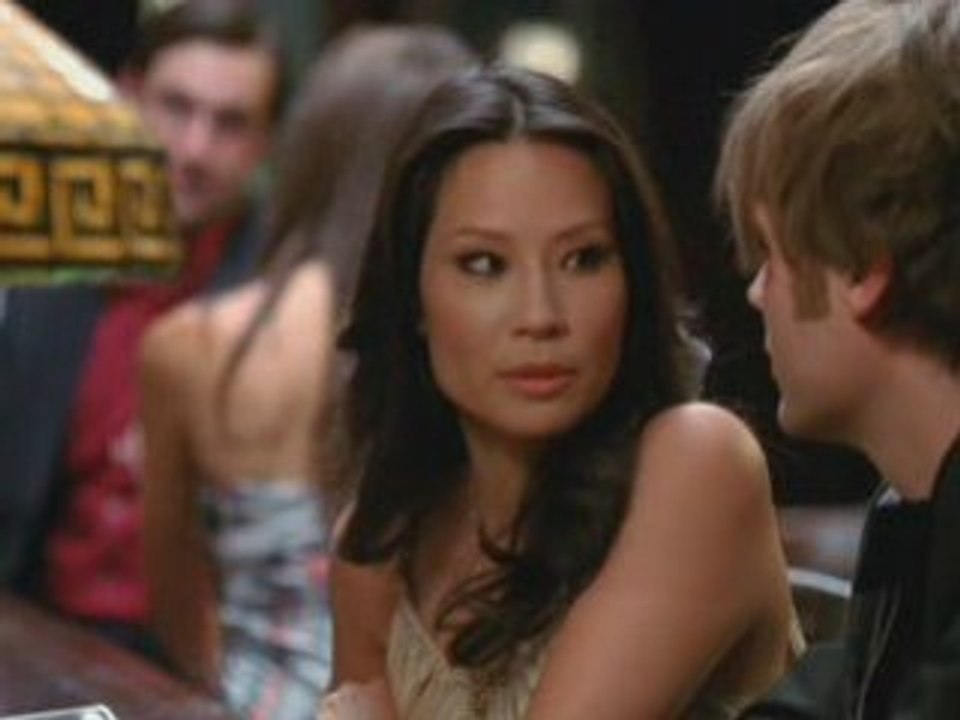 Dirty Sexy Money - Lucy Liu in the back of a Limo
