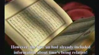Miracles of the Qur'an and RELATIVITY OF TIME