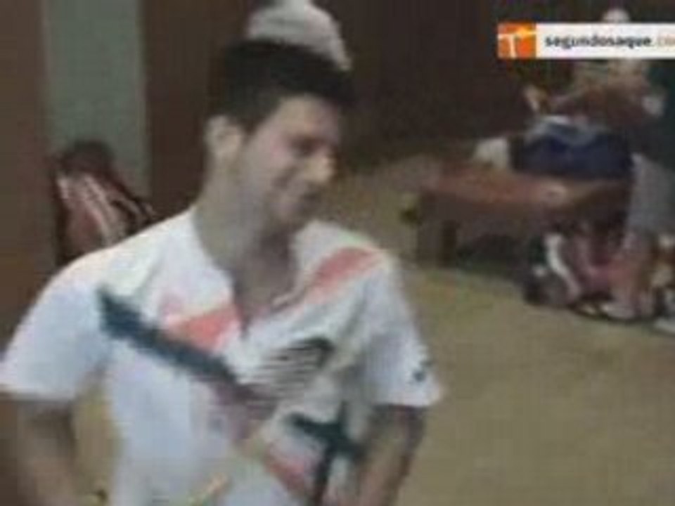 Novak Djokovic Imitation à l'US OPEN 2007