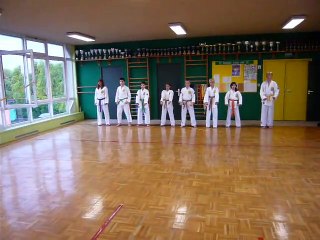 Entraînement au Mawashi Karaté Club.