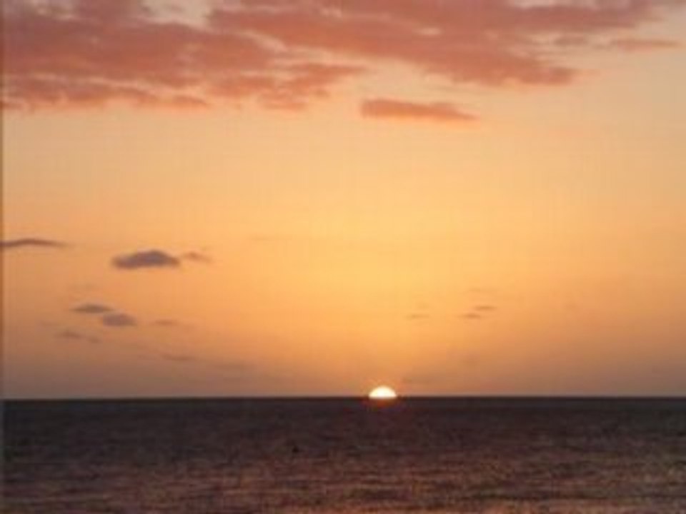 Coucher de soleil à Saint-Gilles les bains - La Réunion