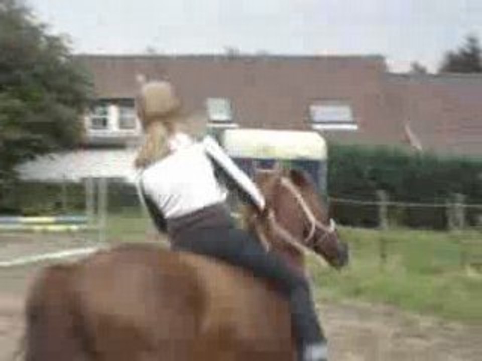 A cru avec ma jument