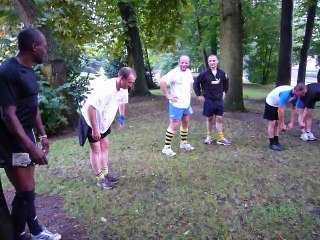 Entrainement au Rugby Olympique Cambrai