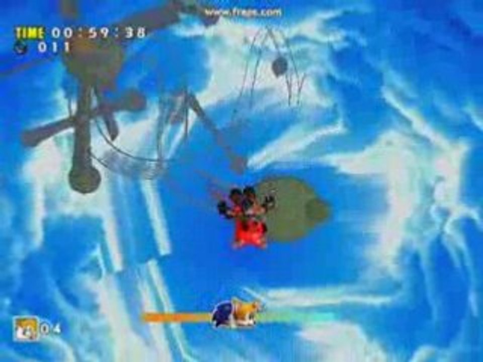 Sonic hack daemon tails vs ashura