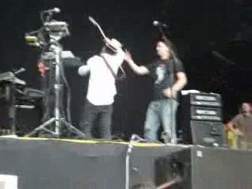 rock en seine 2008 serj tankian remerciement