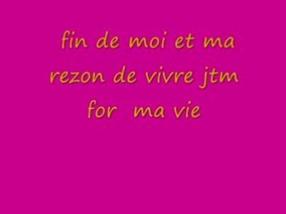 Moi et ma rezon de vivre