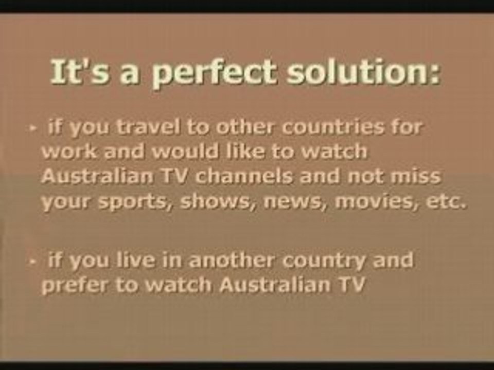 Australia TV online: watch australian TV channels on PC