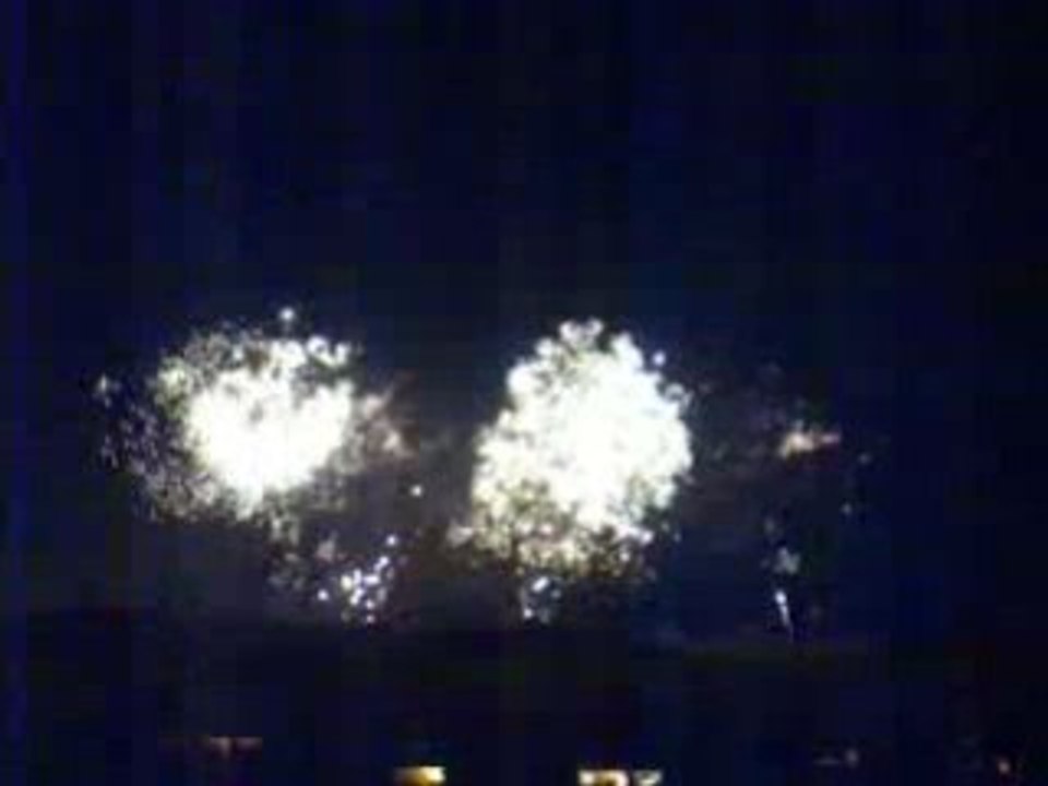 Feu d'artfice a Boulogne