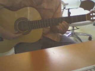 Mes débuts à la guitare