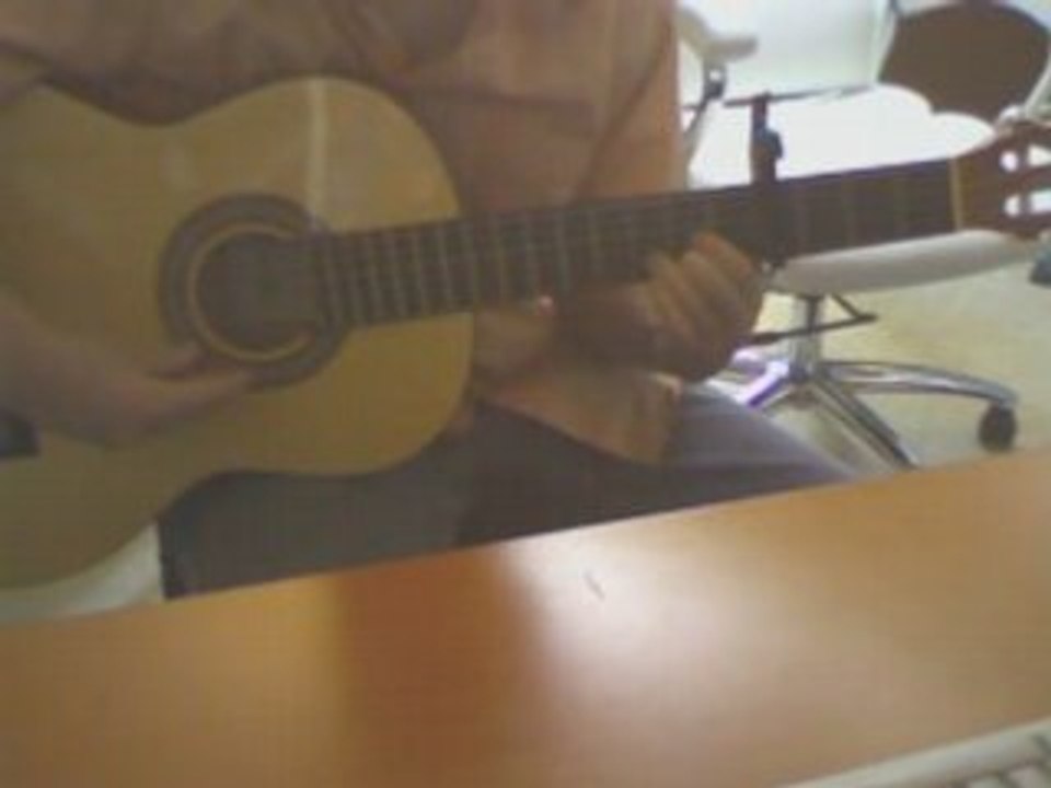 Mes débuts à la guitare