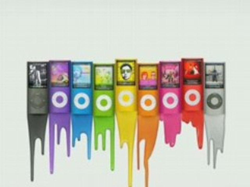 Publicité iPod Nano-Chromatic