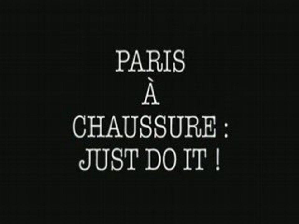 Paris à chaussure