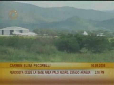Bombarderos rusos en Maracay