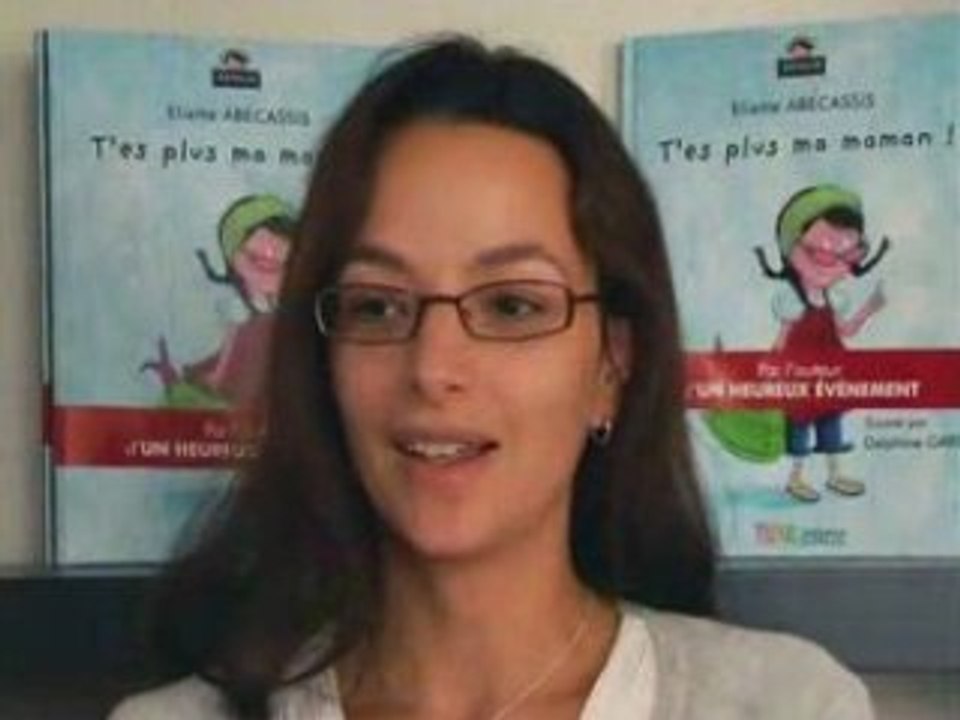 Eliette abécassis parle de son livre jeunesse