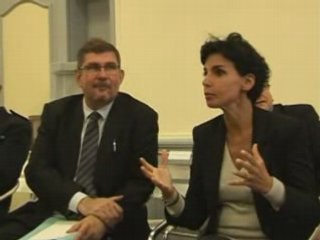 Rachida Dati à la prison de Saint-Martin-de-Ré