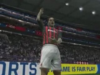 Fifa 09 - Demo - Milan VS Schalke 04 - Foot - Jeux Vidéo