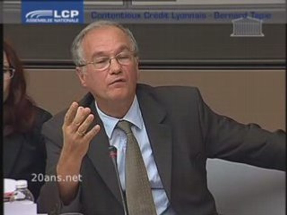 Bernard Tapie - Audition Affaire Crédit Lyonnais