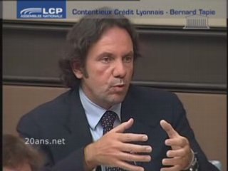 Bernard Tapie - Audition Affaire Crédit Lyonnais