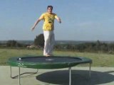 Trampoline 3m pour exercice fitness