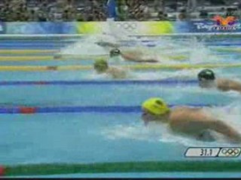 100 MARIPOSA VARONES SEMI FINAL 1 BEIJING 2008