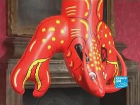 US artist Jeff Koons fêted in Versailles