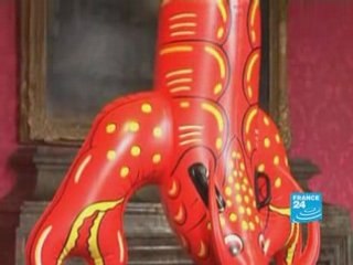 L'artiste américain Jeff Koons "squatte" Versailles