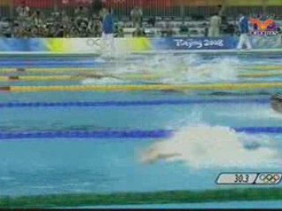 100 MARIPOSA VARONES SEMI FINAL 2 BEIJING 2008
