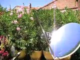 Moteur Stirling solaire