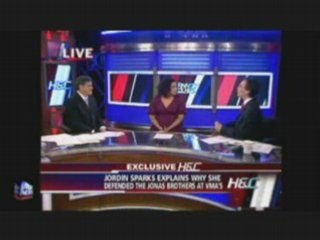 Jordin Sparks On FOX News Talking About The Mtv Vma's