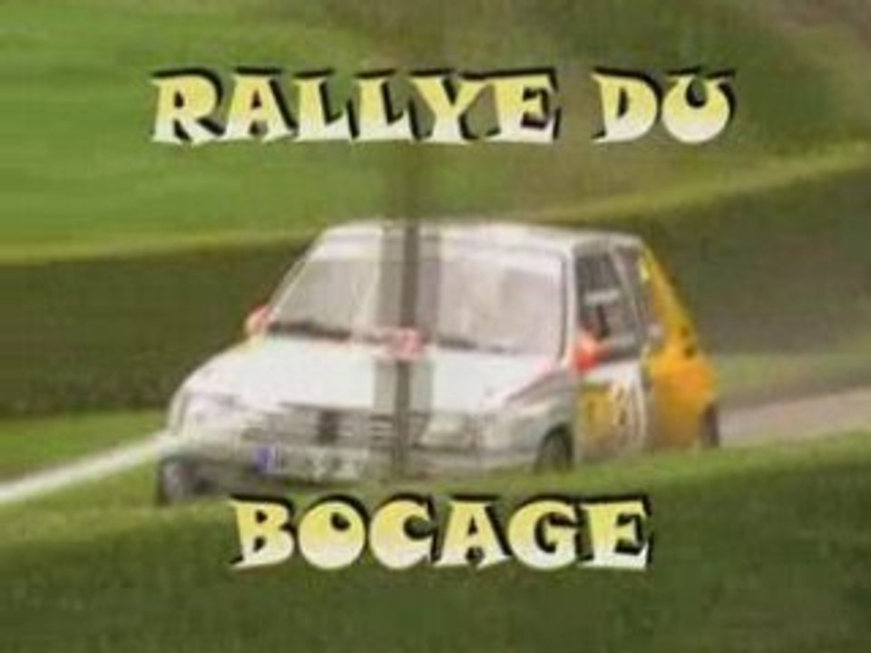 RALLYE DU BOCAGE 2008 ES3 PARTIE 2