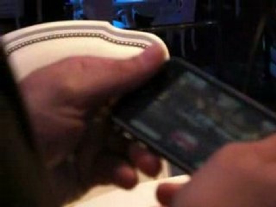 Soirée Gameloft : gameplay accéléromètre