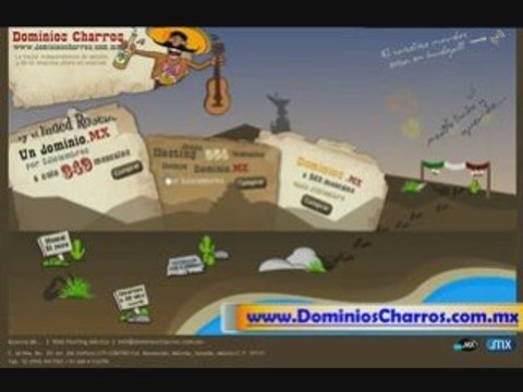 Registro de Dominios MX y Web Hosting Mexico