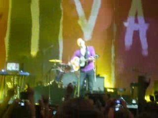 Yellow Coldplay Paris Bercy 09/09/08