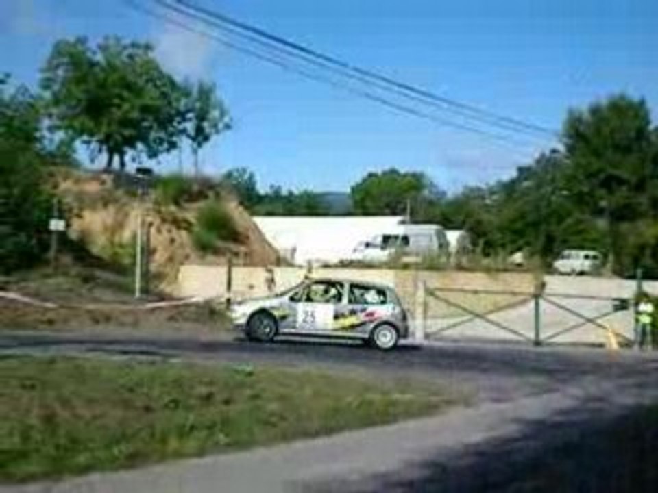 Rallye cigalois 2008 Virazel Clio RS