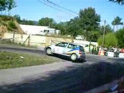 Rallye cigalois 2008 PERIER Clio ragnotti